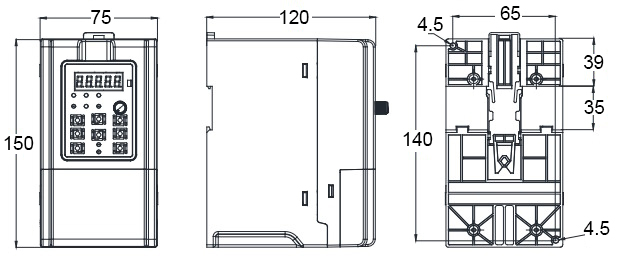 Преобразователь частоты FRECON FR150A-2S-0.4B