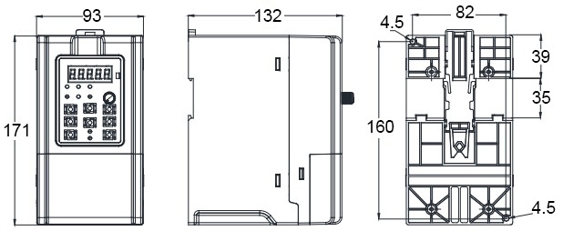 Преобразователь частоты FRECON FR150A-2S-2.2B