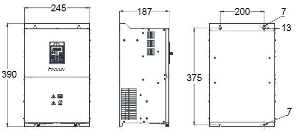 Преобразователь частоты FRECON FR150A-4T-030B