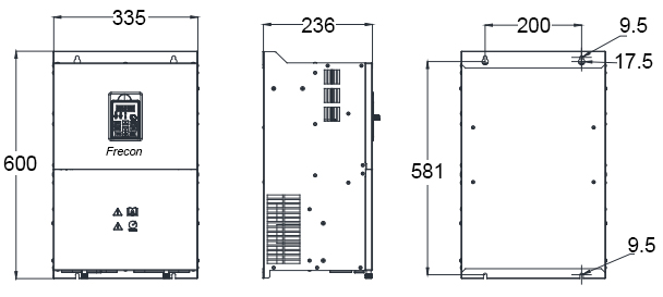 Преобразователь частоты FRECON FR150A-4T-075