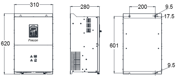 Преобразователь частоты FRECON FR150A-4T-090