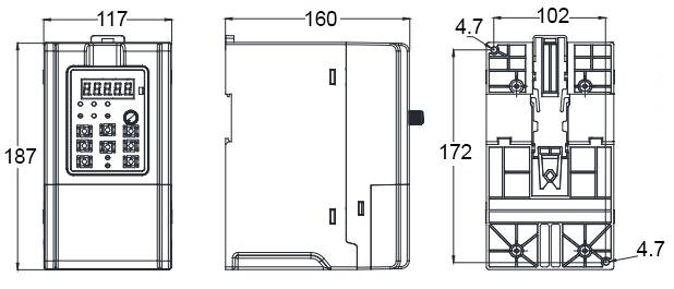 Преобразователь частоты FRECON FR150A-4T-7.5B